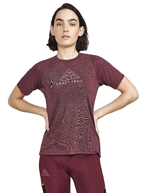 CRAFT - T-SHIRT MC ADV TRAIL WOOL SS TEE W