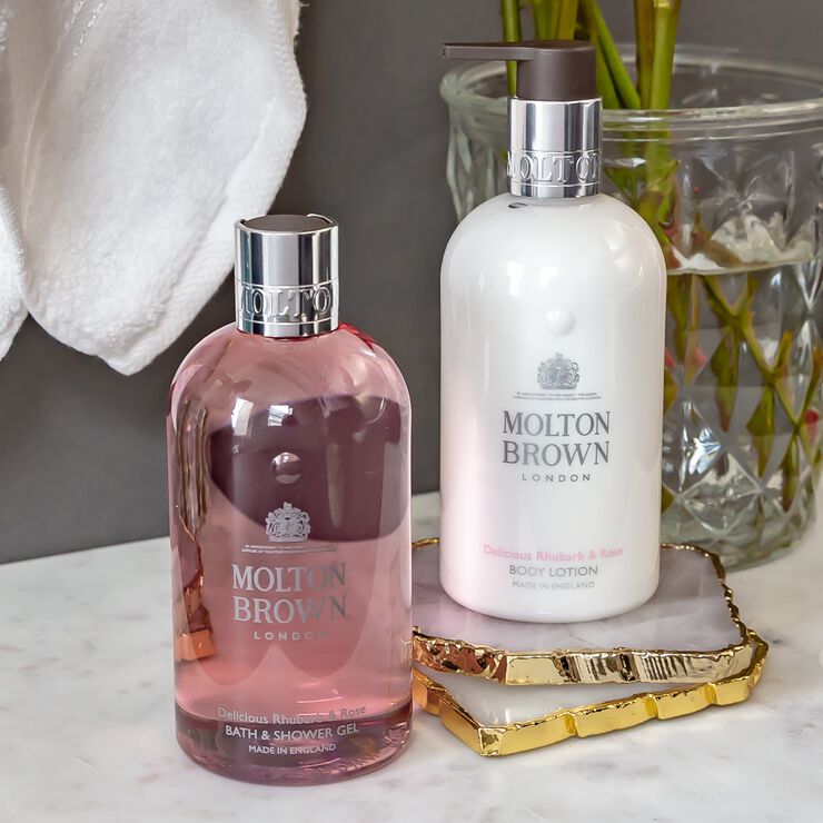 Molton Brown Delicious Rhubarb & Rose Bath & Shower Gel