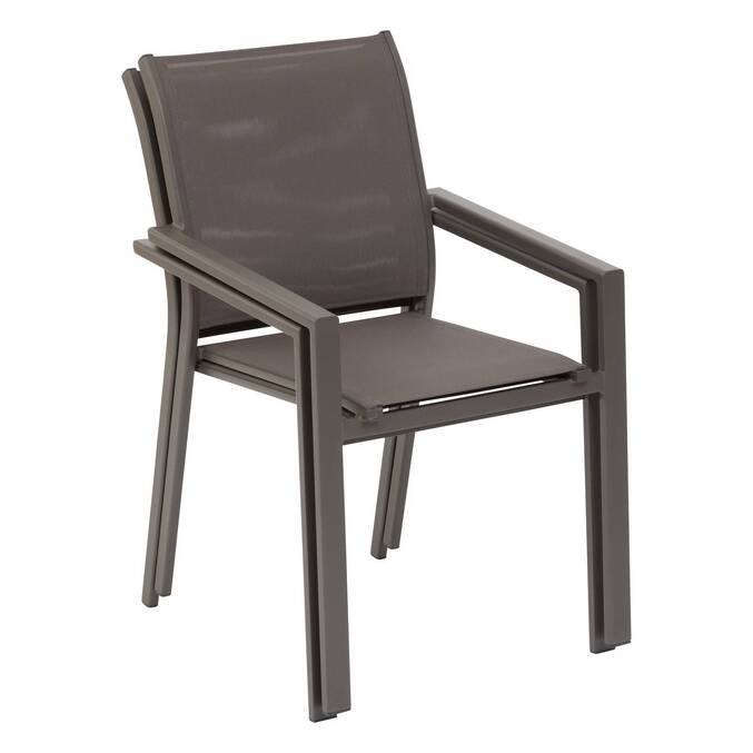 Fauteuil de jardin empilable ESSENTIA Wengé / Praline