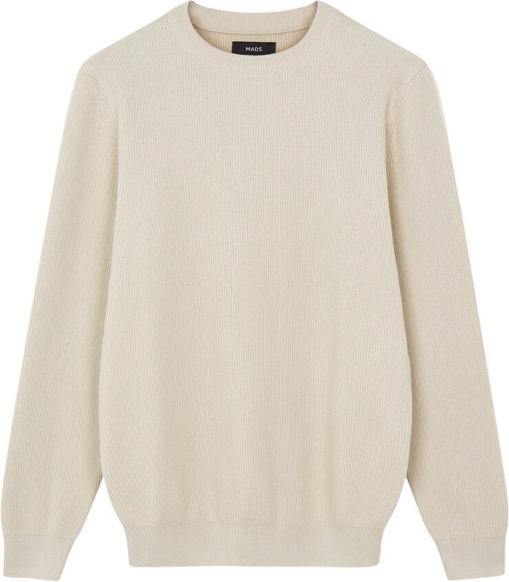 Mads Nørgaard - Copenhagen Tight Cotton Emil Knit Sand