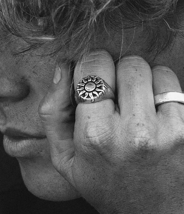 Twojeys Organic Sun Ring (silver)