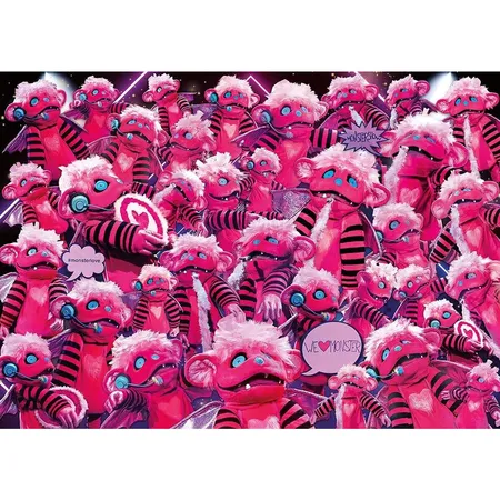 Ravensburger Puzzle - Monsterchen Challenge, 1000 Teile