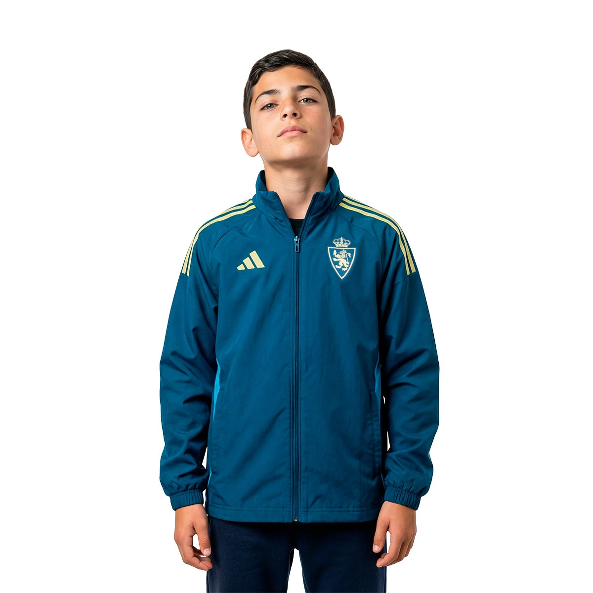Impermeável adidas Real Zaragoza Treino Jogador 2025-2026 Criança