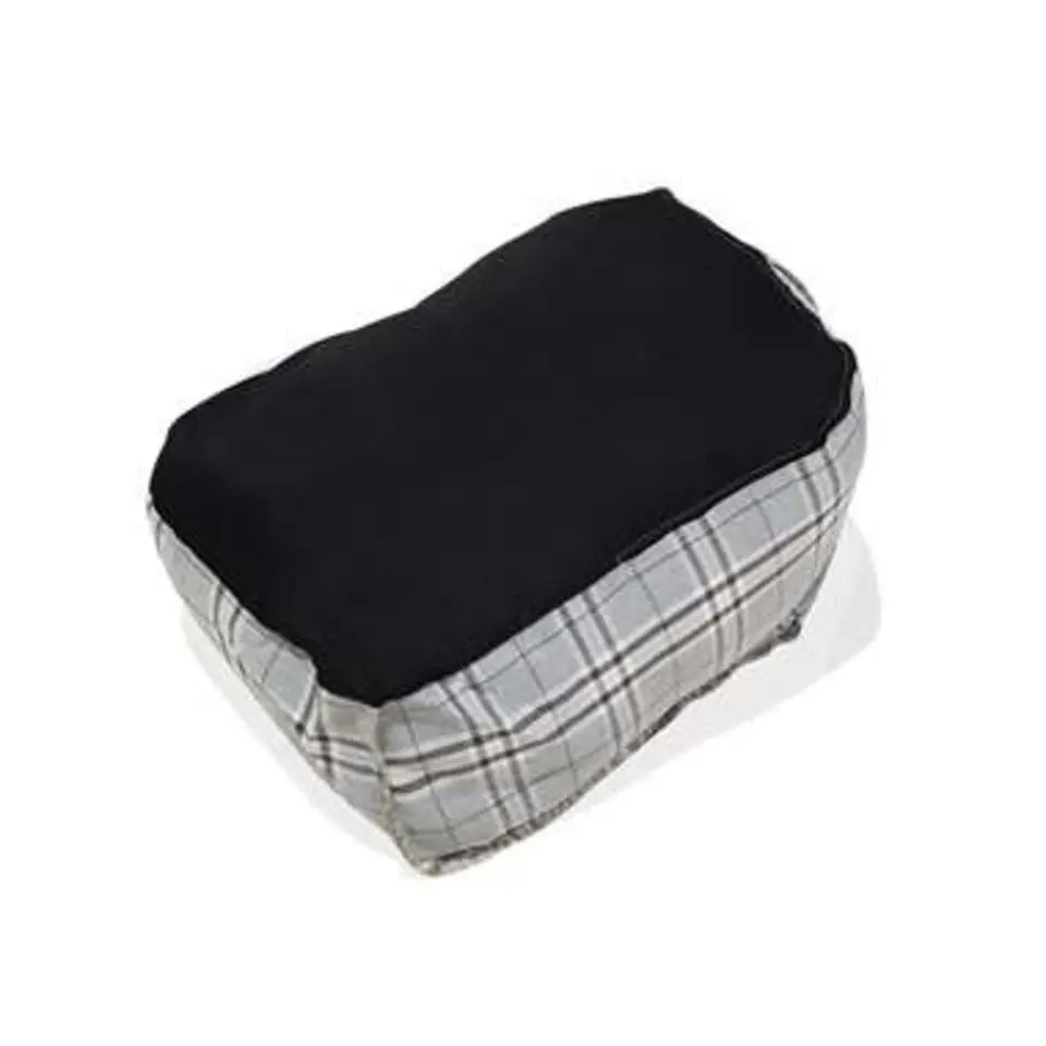 Beliani Zitzak DROP LINEN - Grijs polyester