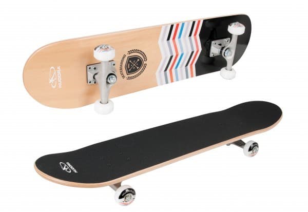 HUDORA 12553, Skateboard (klassisk), Sort, Tre, Bilde, 100 kg, Gutt/Jente