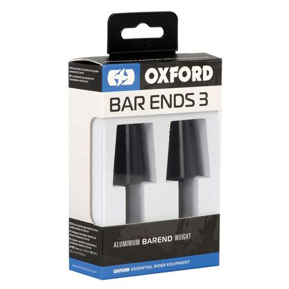 Embouts de guidon Oxford BarbEnds 3 (22 mm) Universel - Noir