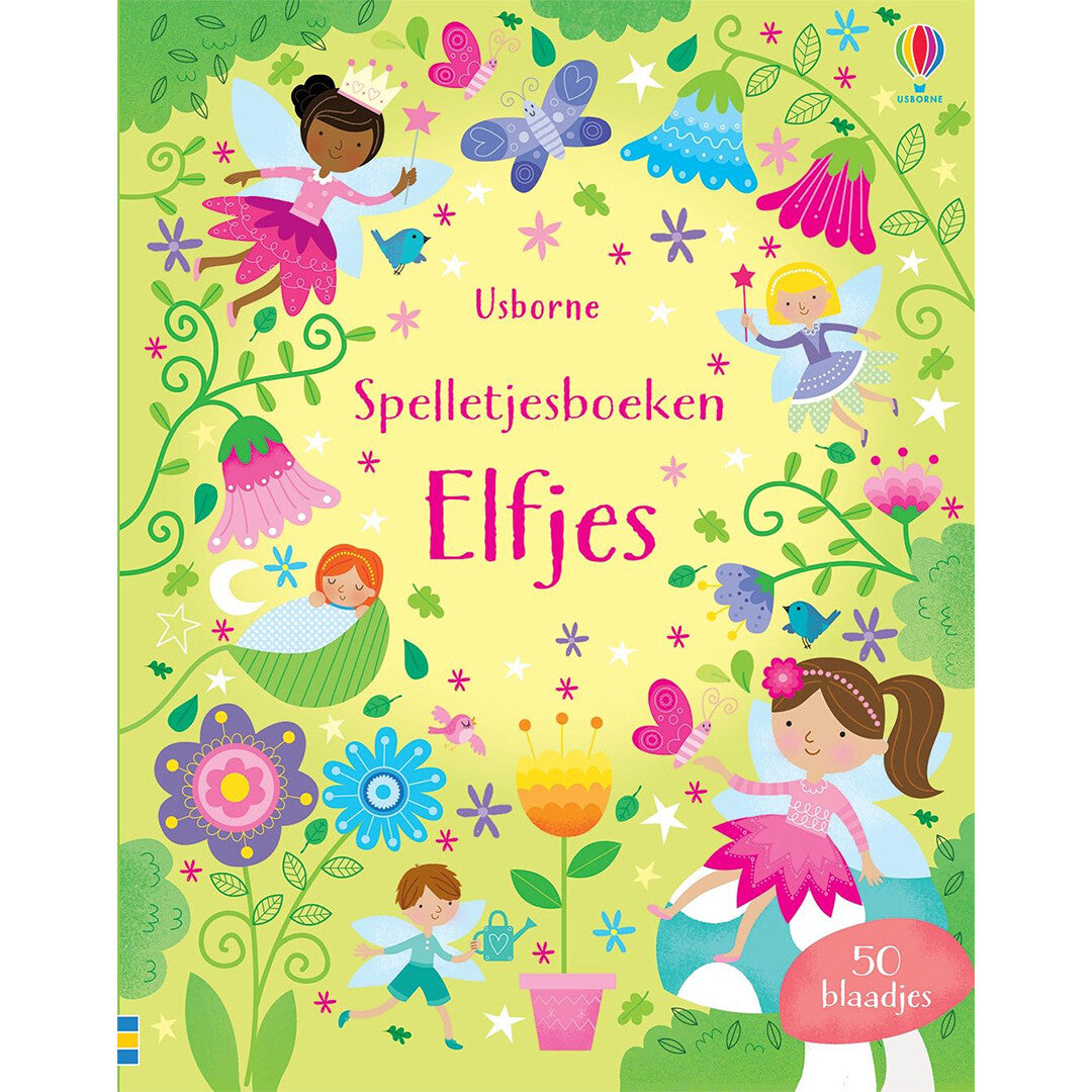 Uitgeverij usborne doeboek - elfjes