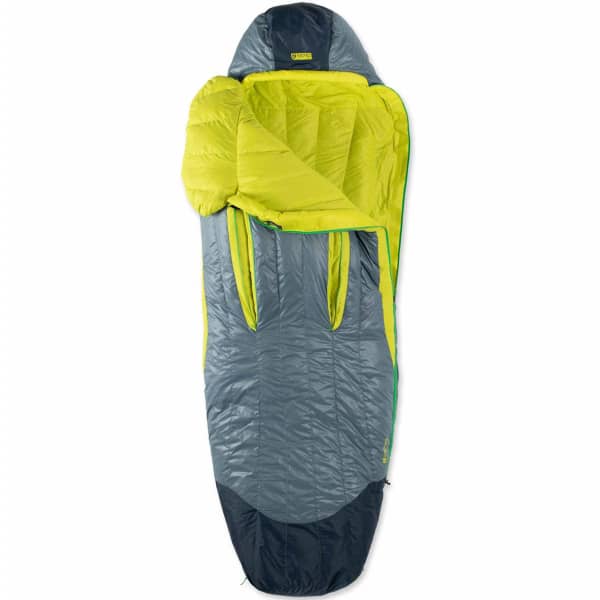 Sac de couchage NEMO EQUIPMENT DISCO MENS 30 REG GREY/DARK BLUE/LIGHT GREEN