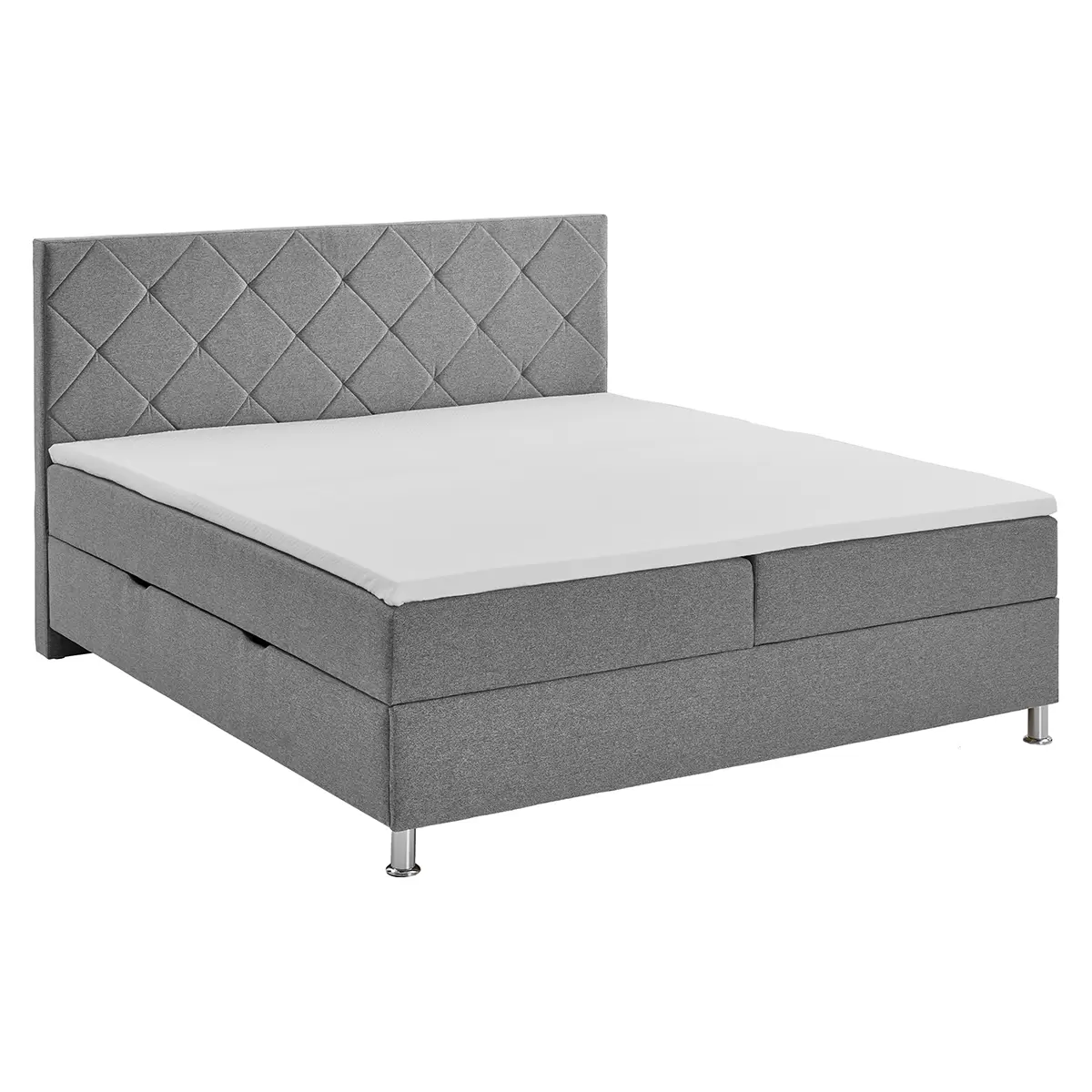 Boxbett Leo 160x200 Hellgrau