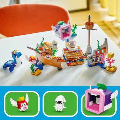 LEGO Super Mario 71432 Ekstrabanesettet Dorries eventyrlige skipsvrak