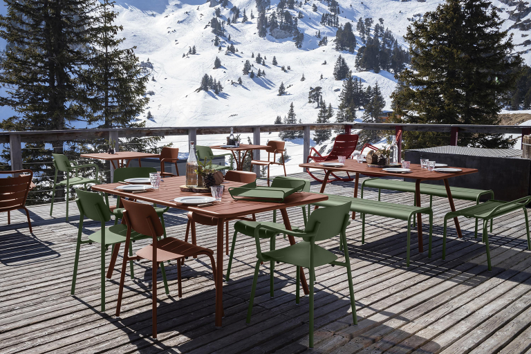 Fermob Luxembourg tuintafel 80x80 Cactus
