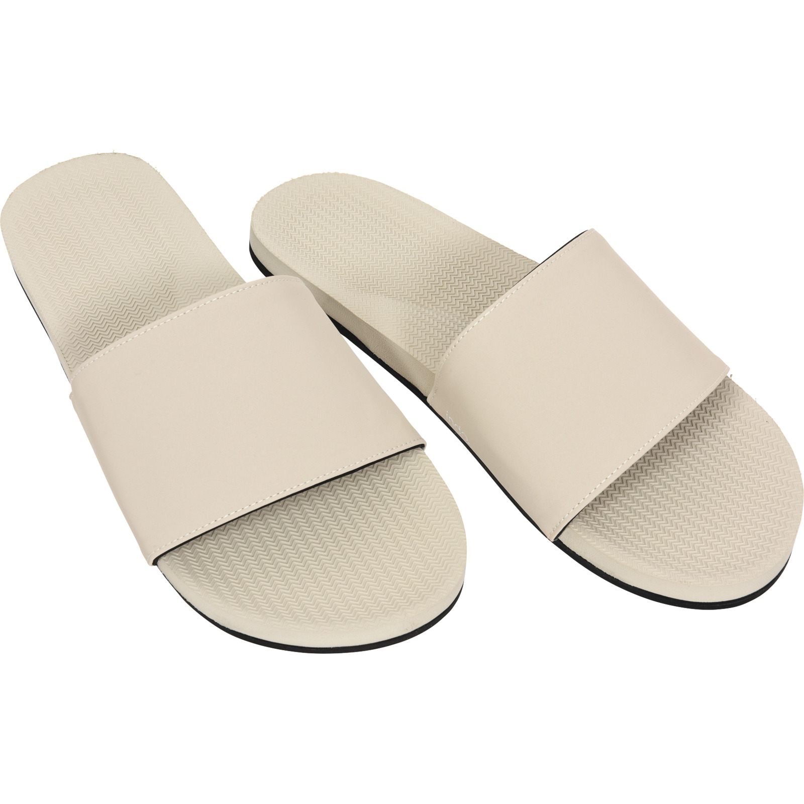 Indosole Herren Slides braun, 39/40