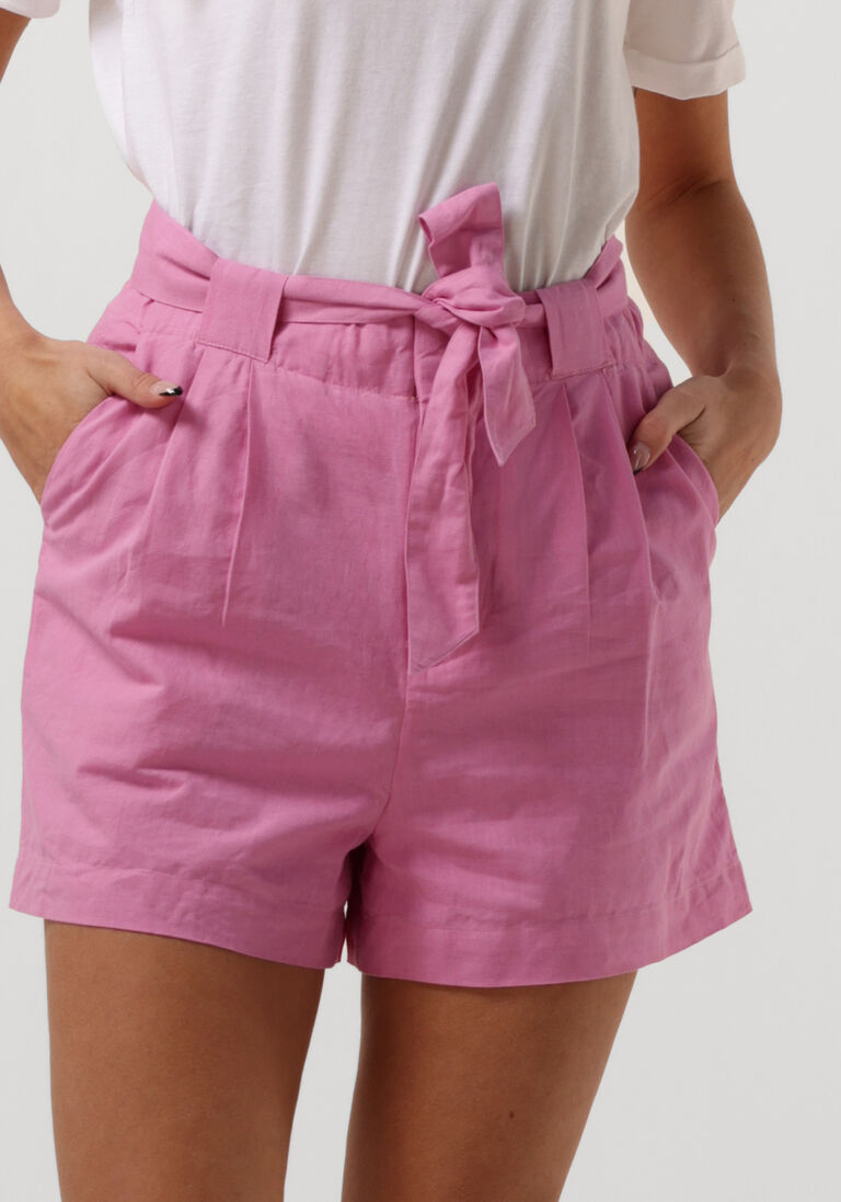 SCOTCH & SODA roze scotch & soda shorts high rise casual printed shorts