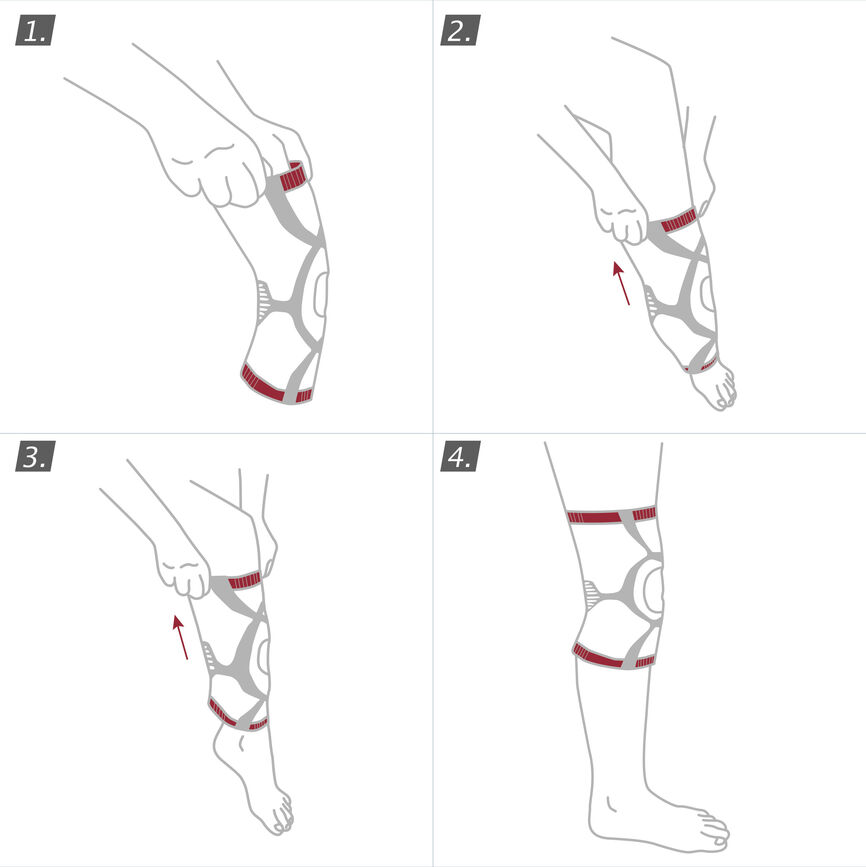 Actimove GenuMotion knestøtte 3XL 1 stk