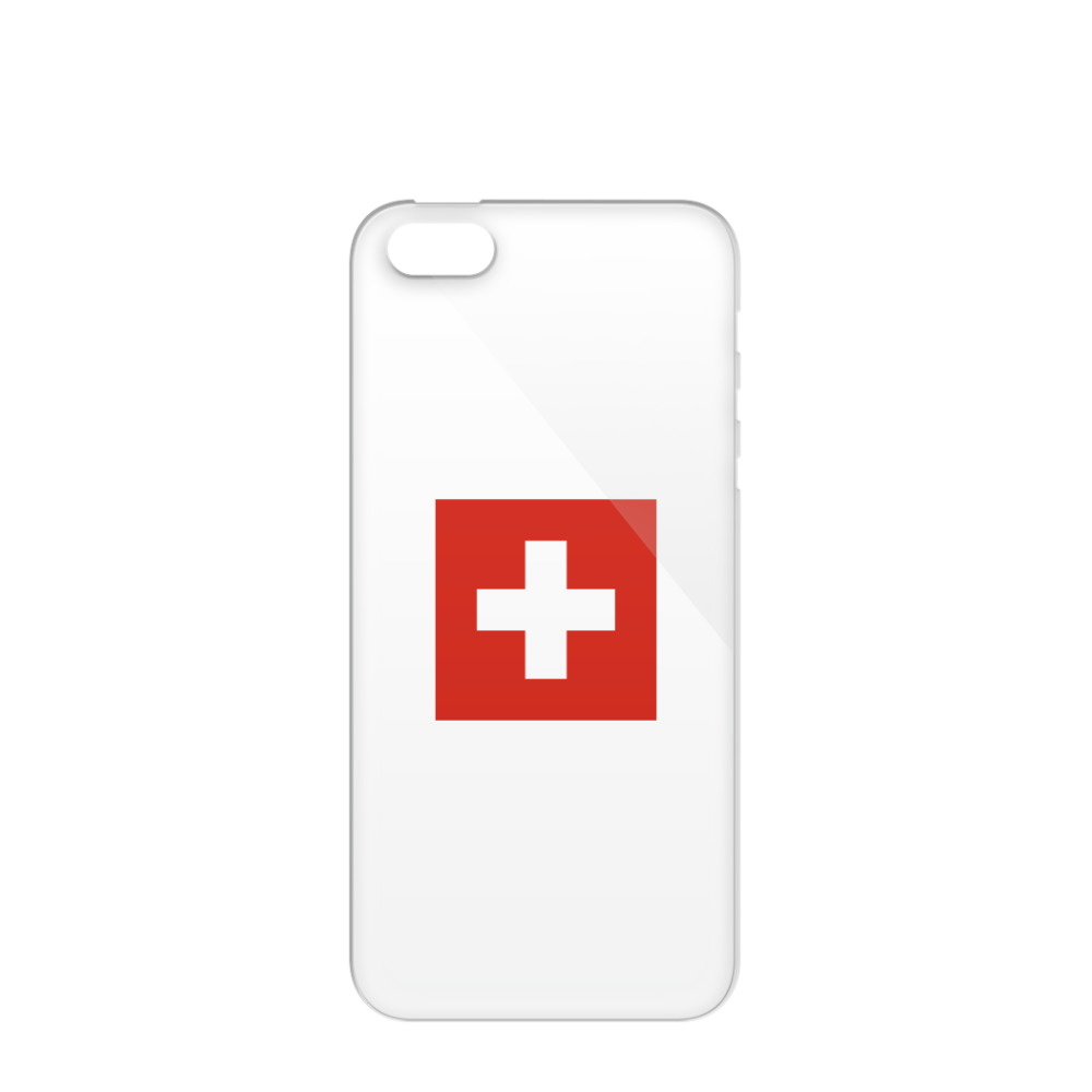 iPhone 5S Gummi Hülle Schweiz 2 - Transparent