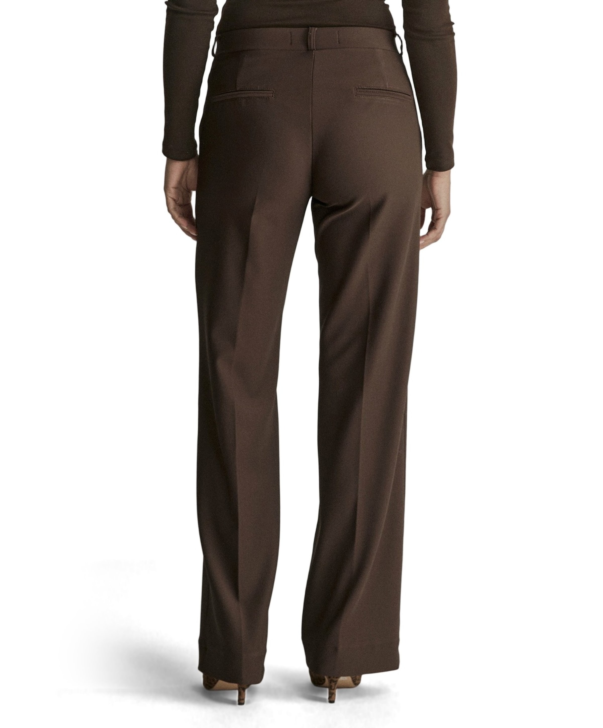 Para Mi Mira (Elastic) - Twill Jersey - 301 dames broek bruin