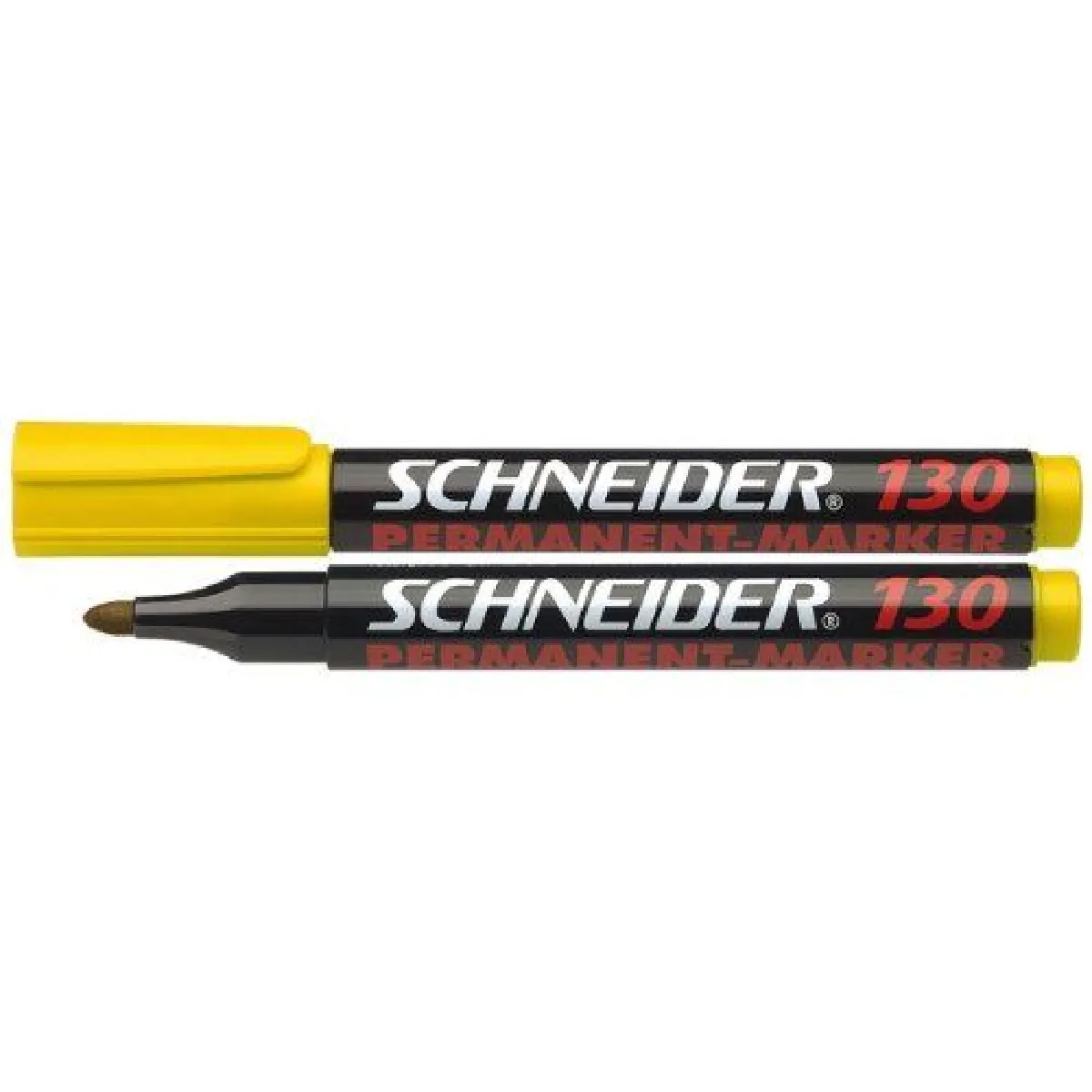 Schneider Lot 10 Marqueurs Maxx 130 - Jaune