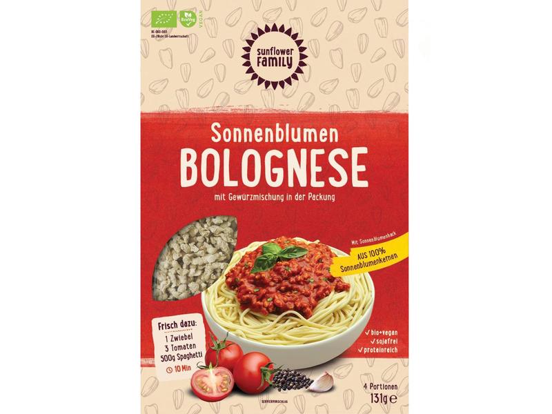 Sunflower Family Bio Bolognese 131 g Vegane Pastasauce
