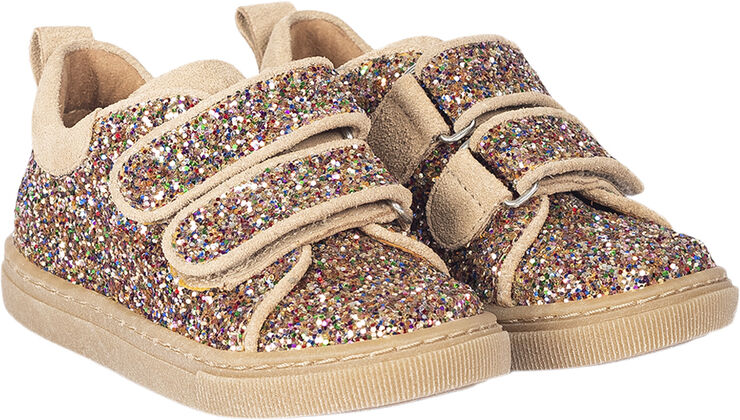 ANGULUS Funklende glitter-sneaker med ruski 8319