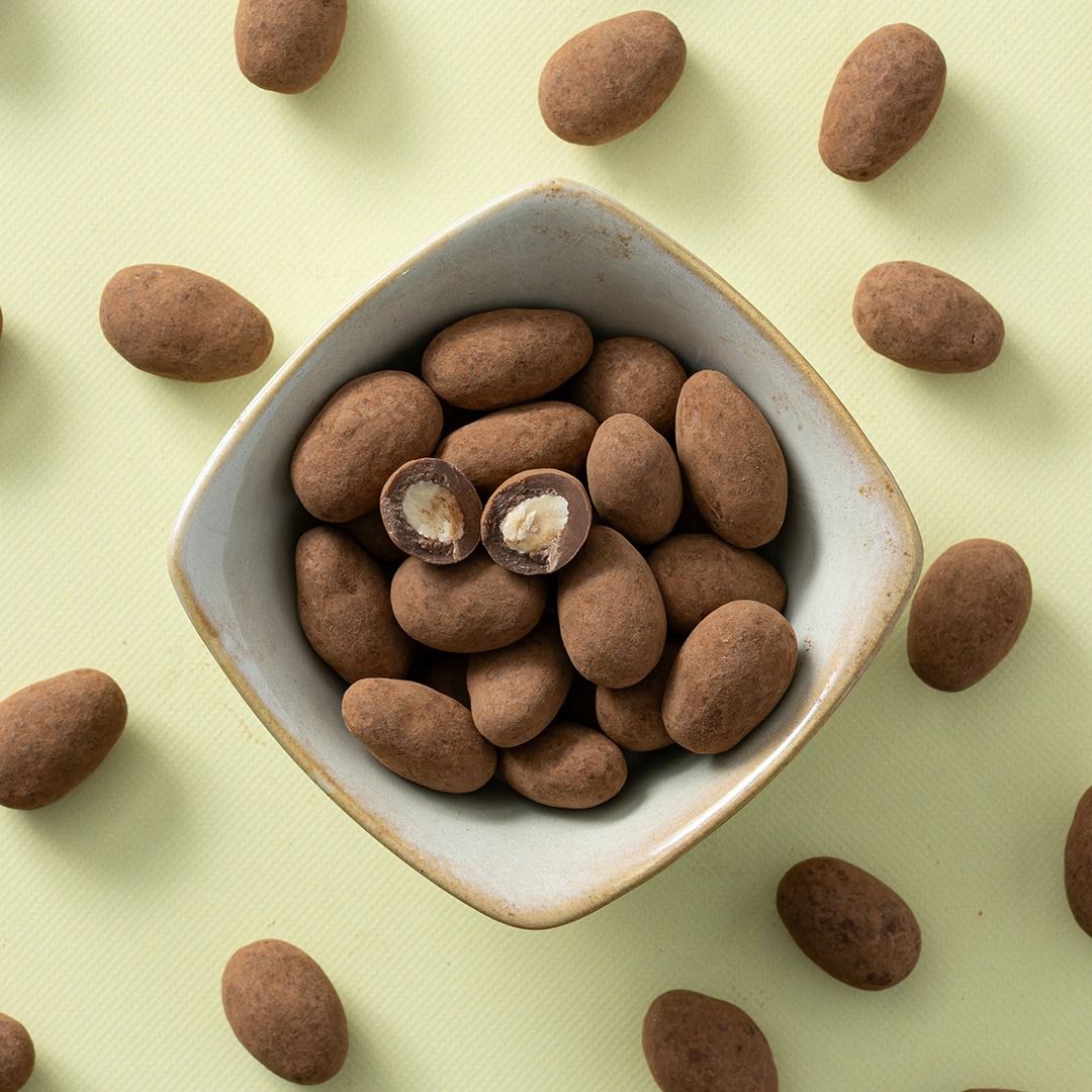 Chocolade amandelen cacao