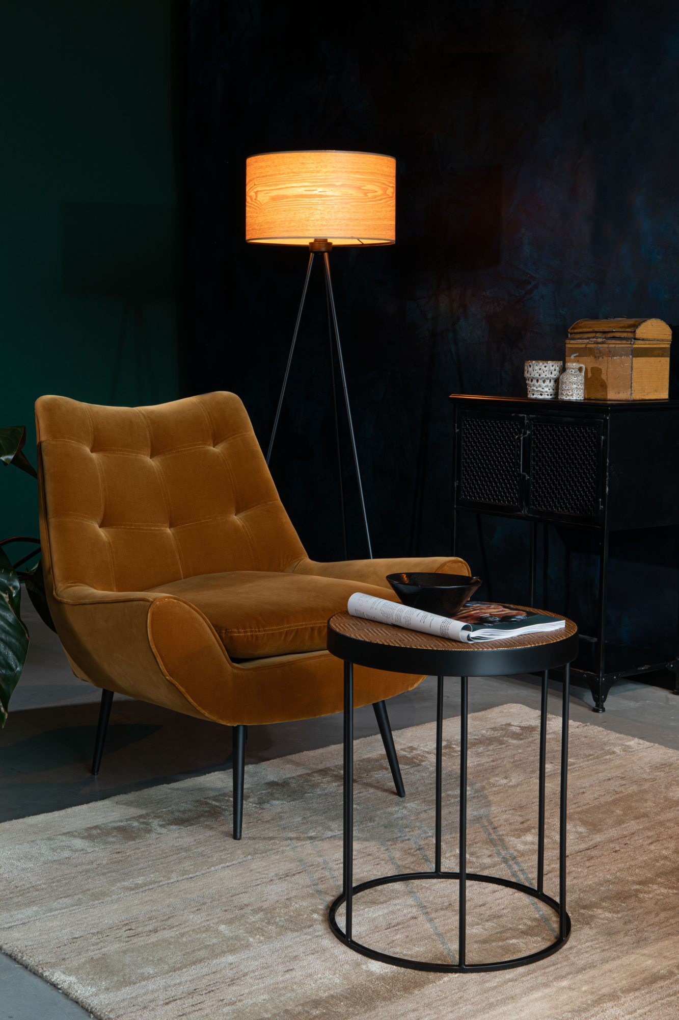 Dutchbone fauteuil Glodis Whiskey