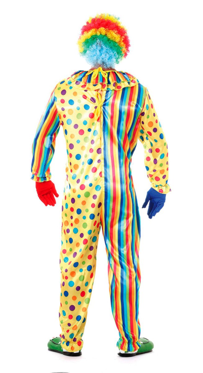 Clownspak Gekleurd Heren