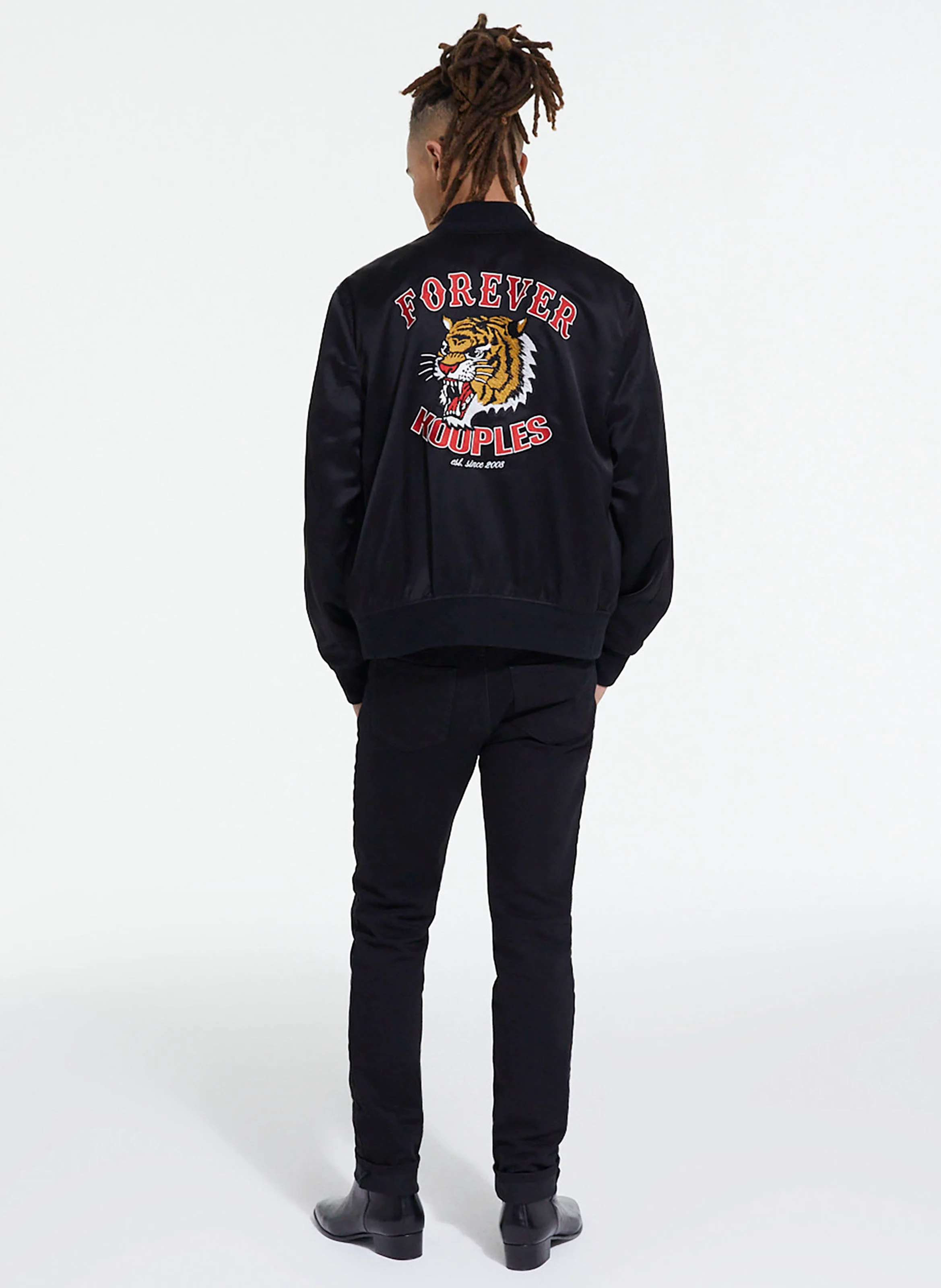 Blouson teddy réversible | Noir