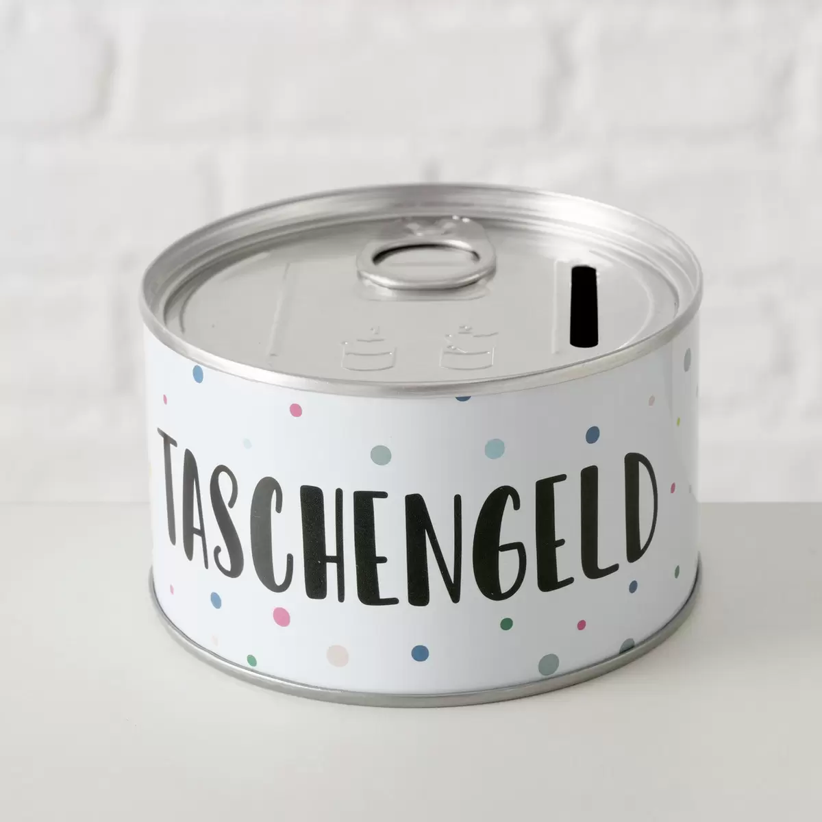 Spardose Sparen weiss