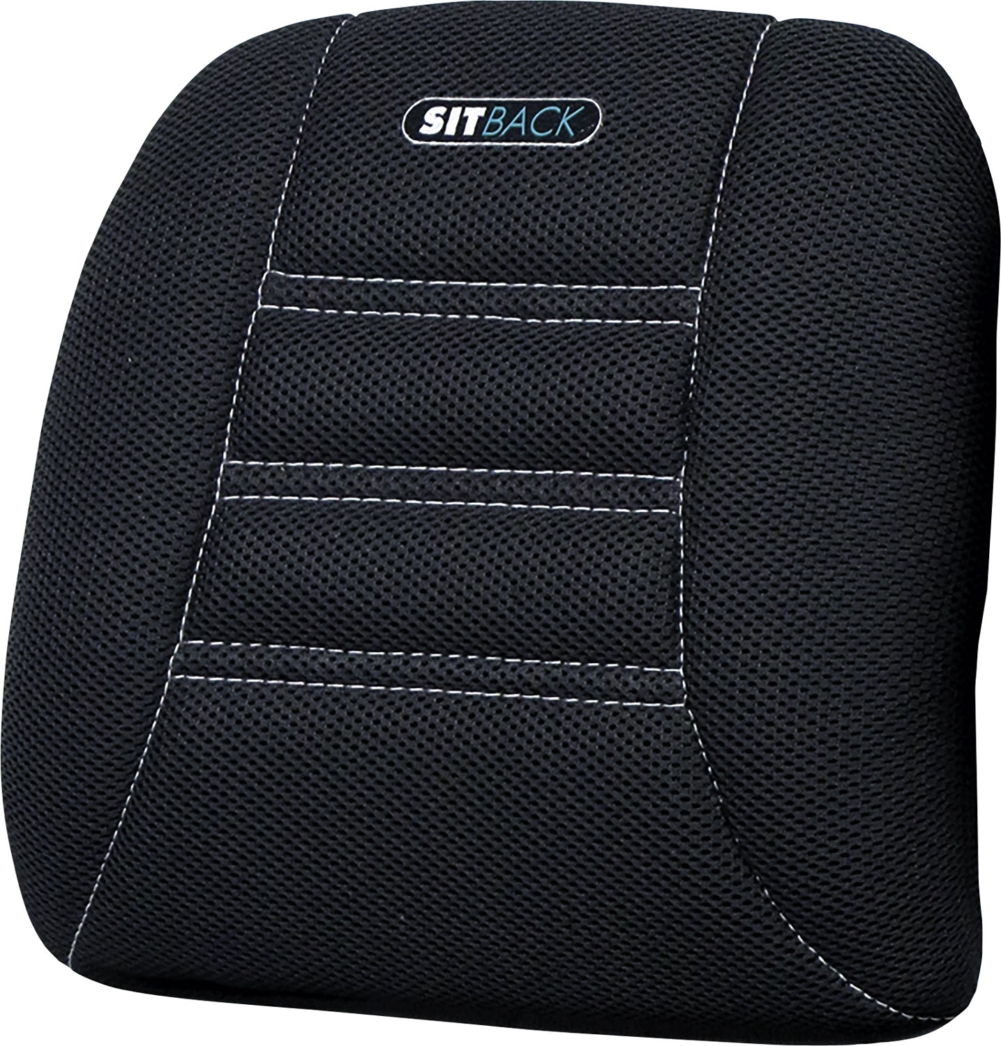 Sitback Neck Stoff Kopfstützenkissen schwarz