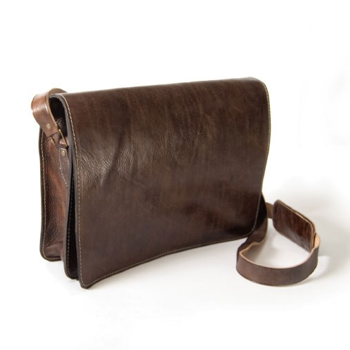 Messengertasche, dunkelbraun, B 52 cm, H 40 cm günstig bestellen