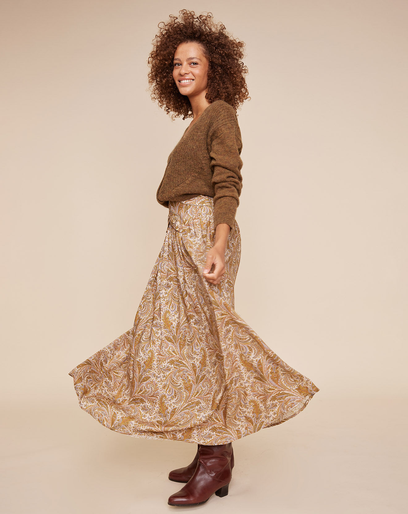Louizon Jupe Nolucia beige