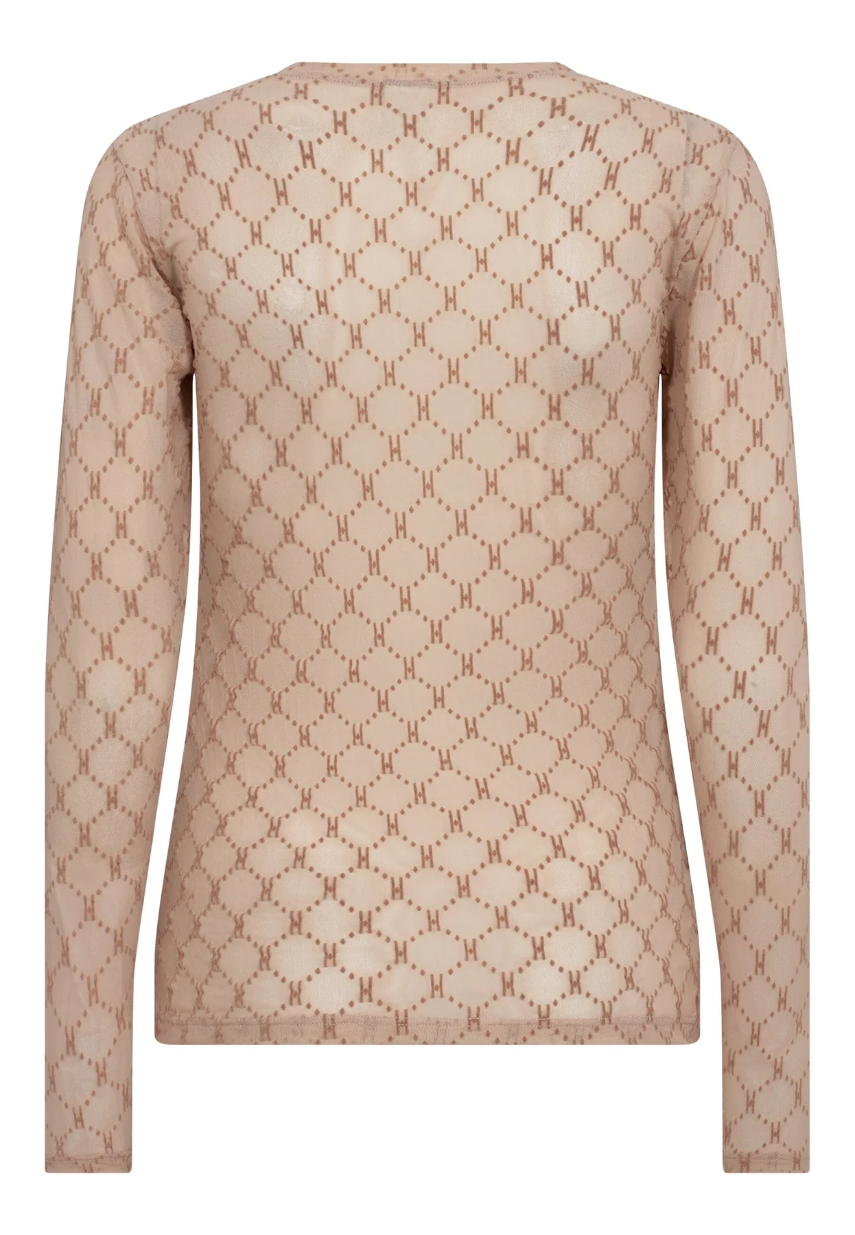 Hype The Detail Mesh Blouse 81 sand