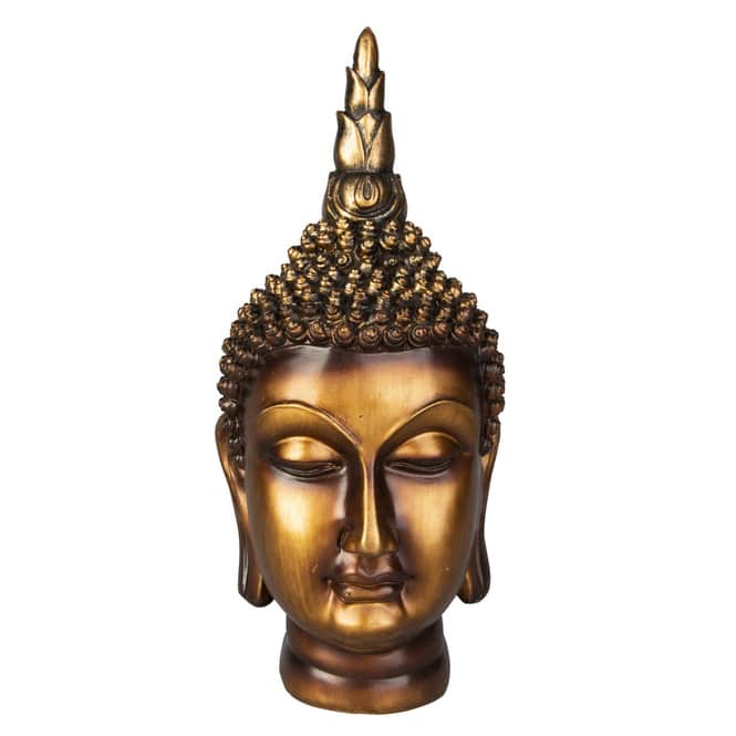 Buddha - aus Polyresin - ca. 12,5 x 11 x 24 cm