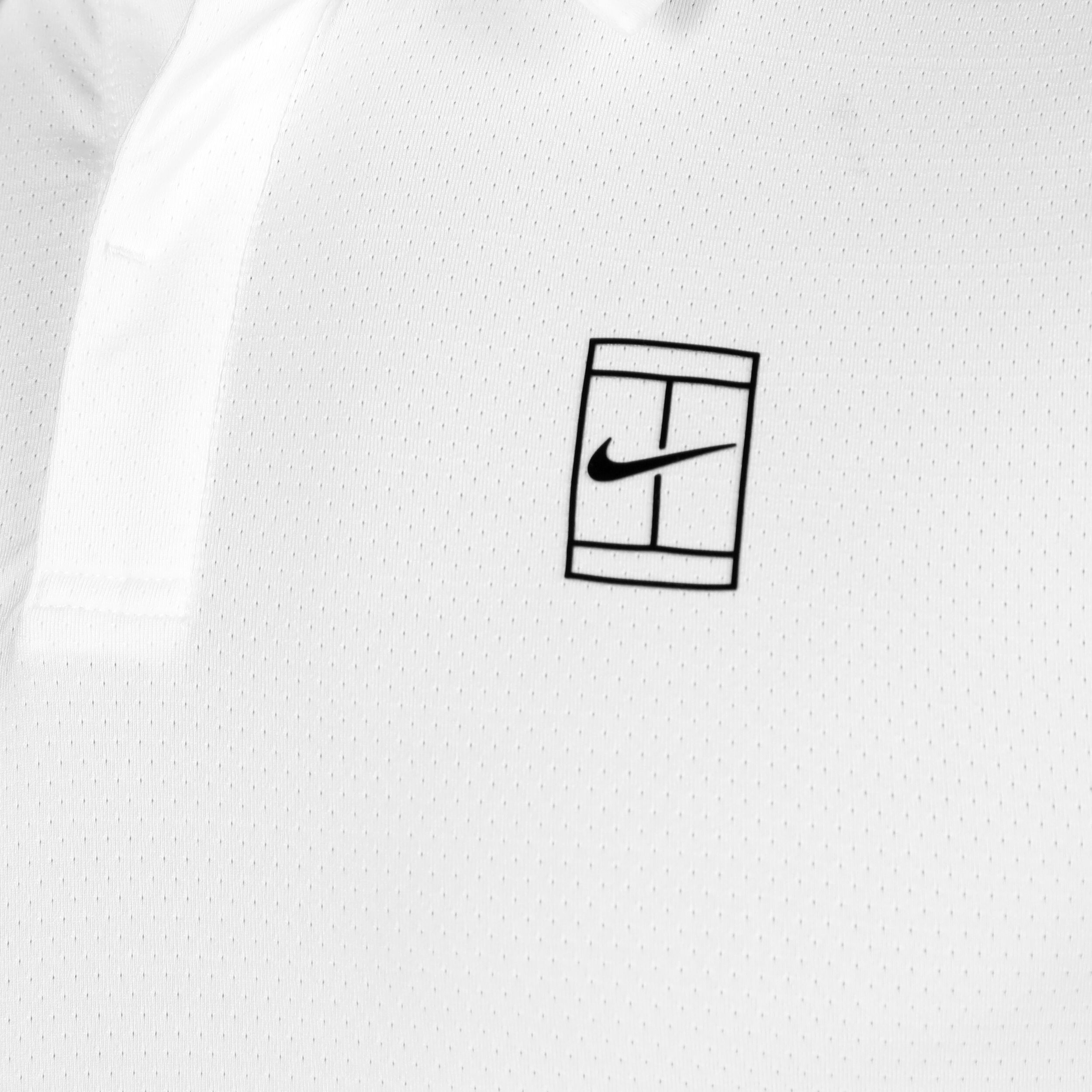 Nike Court Dri-Fit Advantage Polo Hommes - Blanc