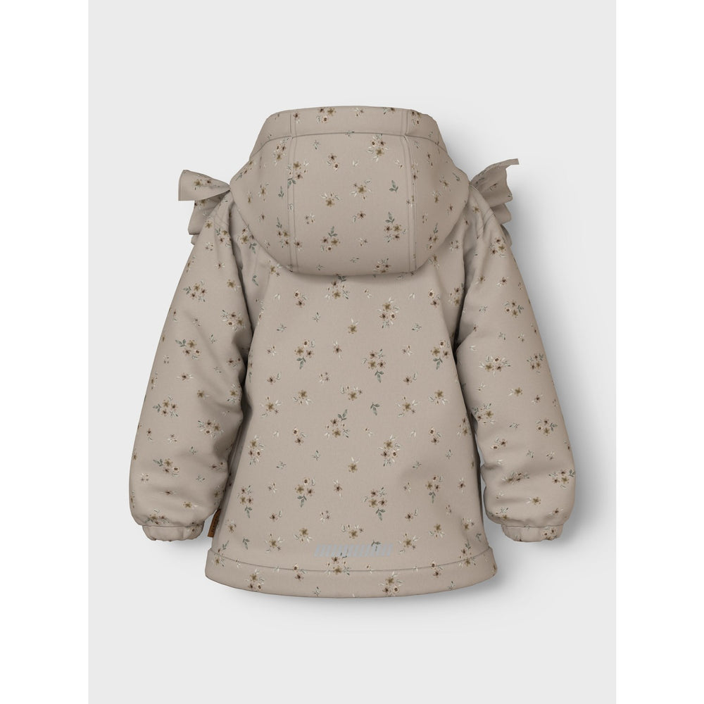 Køb Name It Pure Cashmere Bouquet Nmfalfa08 Softshell Jakke Flæse Aop Fo