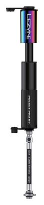 Pompe à Main Lezyne Pocket Drive Pro HV Noir/Neo Metallique
