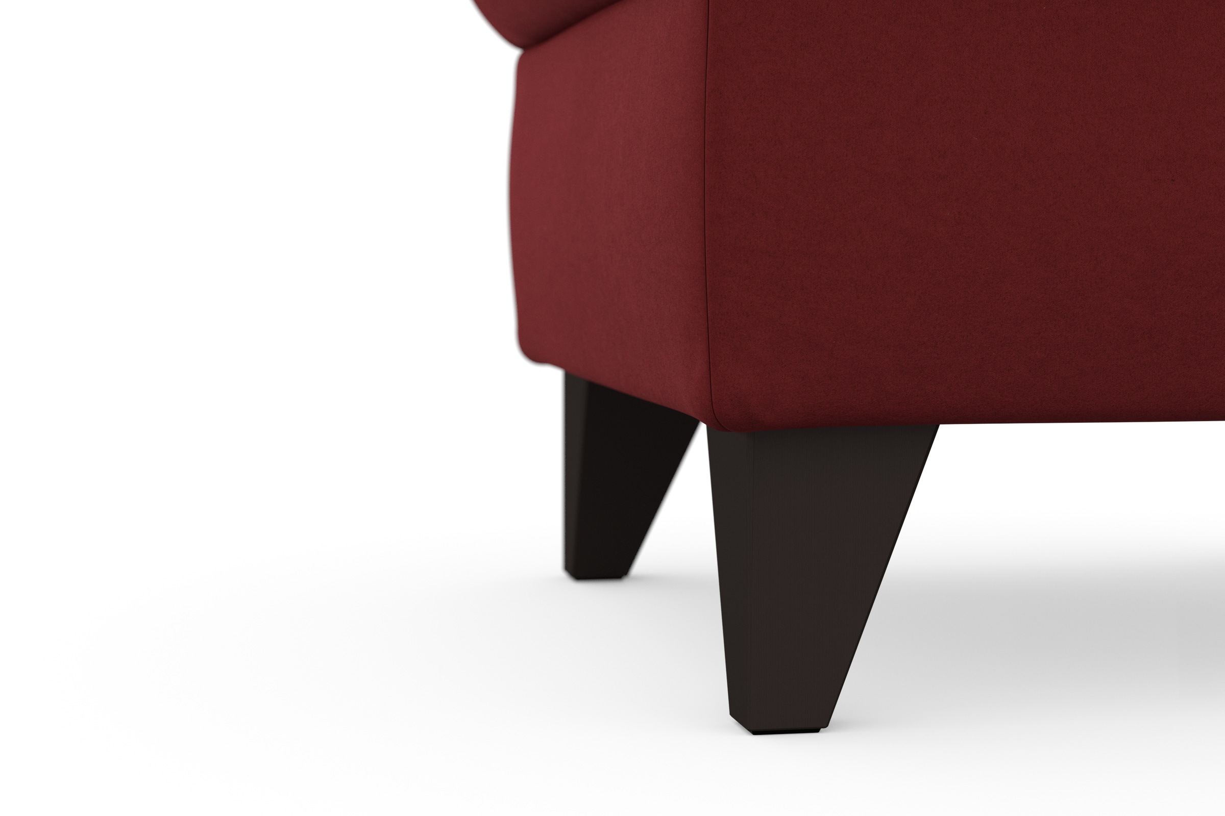 sit&more Stauraumhocker »Mellum« mit Stauraum und wengefarbenen Holzfüssen