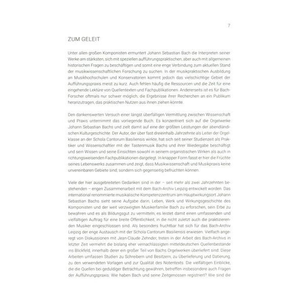 Breitkopf & Härtel Bach spielen auf der Orgel
