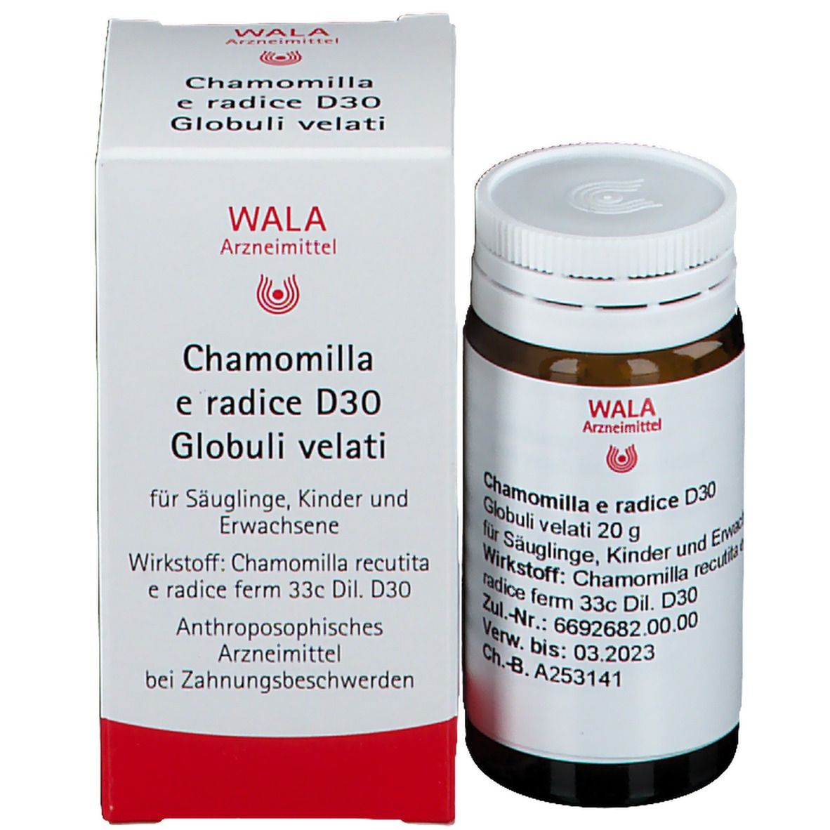 WALA® Chamomilla E Radix D 30 Globuli