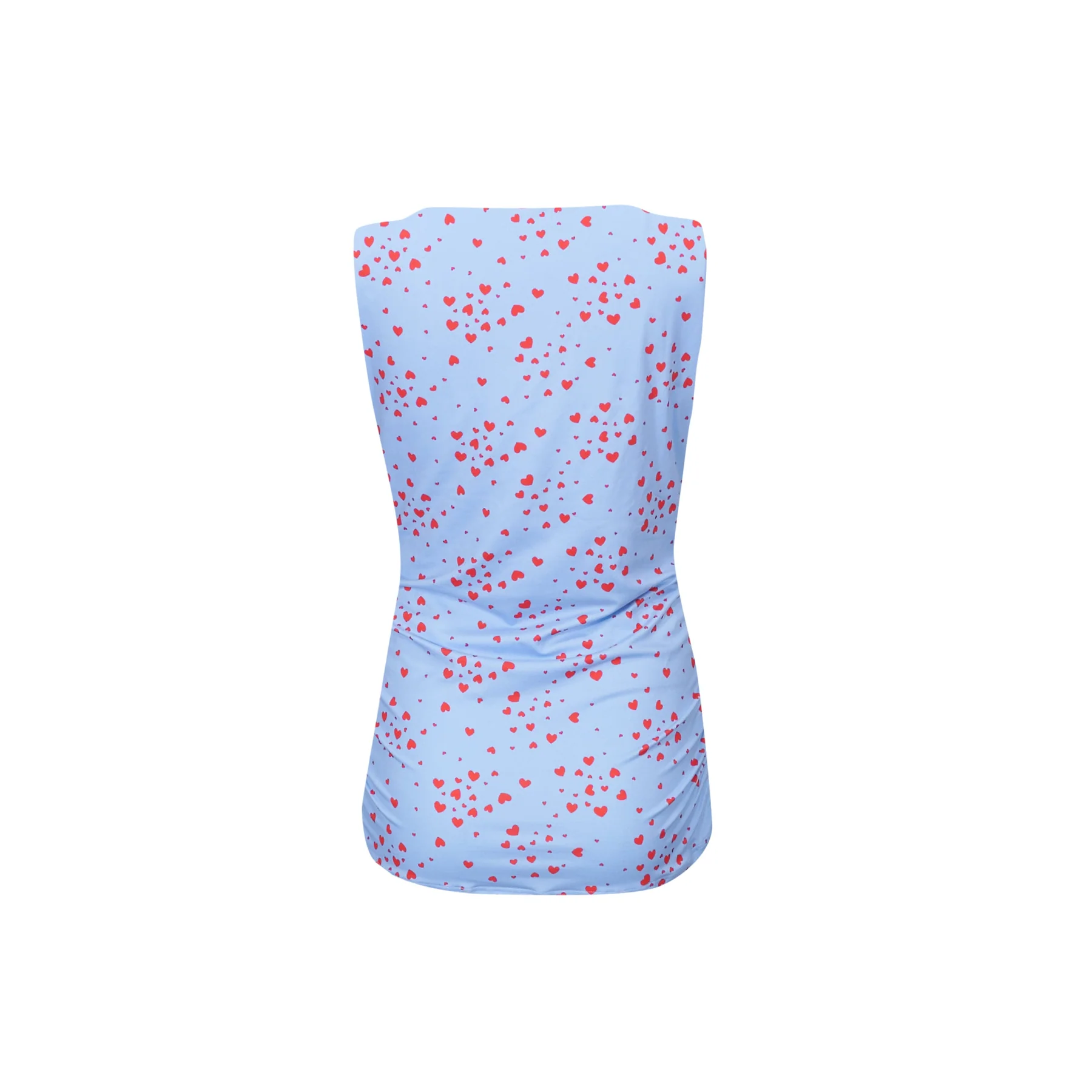 Liberte Alma-Turn-Top light blue pink heart