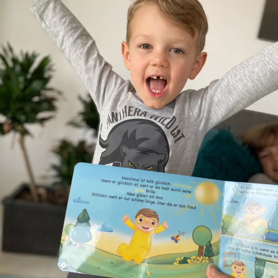 Schmetterline Buch: Willis magische Brille, Sprache: Deutsch