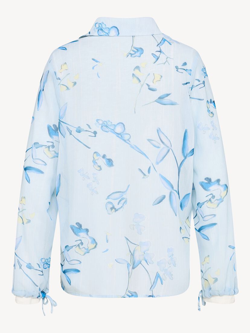 Blouse - blauw