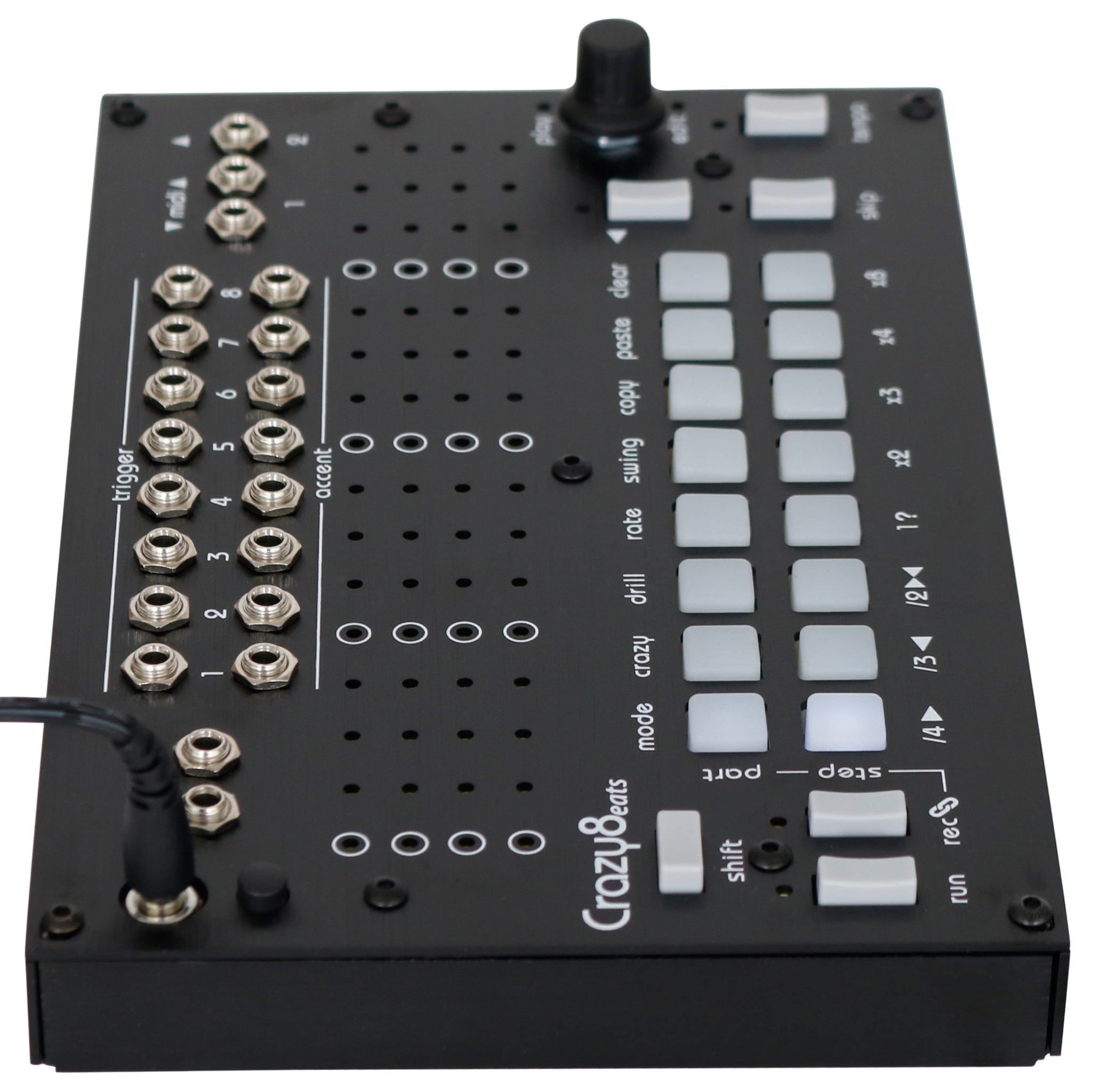 Twisted Electrons Crazy 8 Beats sequencer