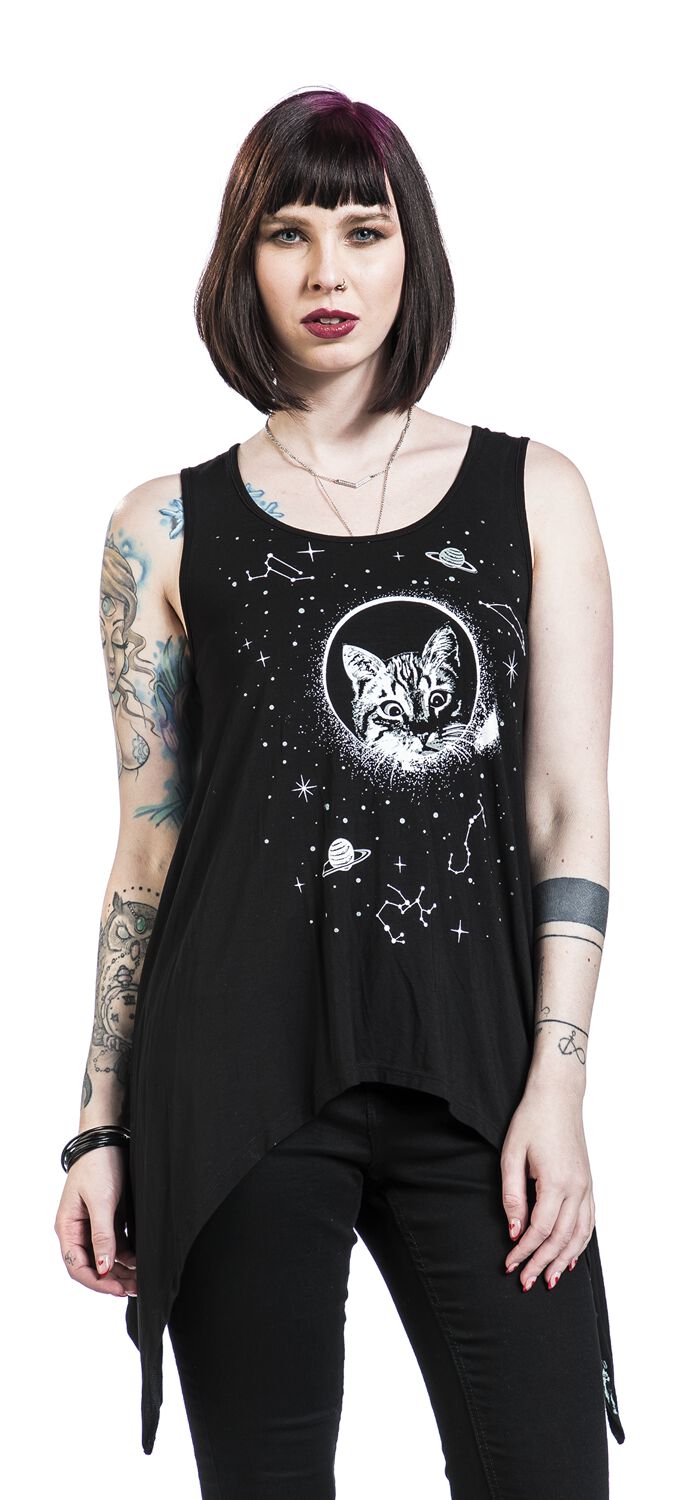 Haut Space Cat | Banned Top