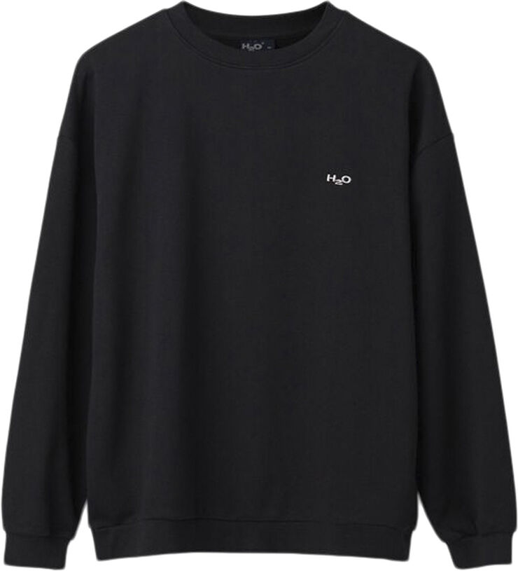 H2O Base O´neck sweatshirt Sort