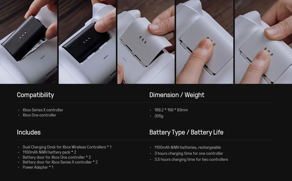 8BitDo Dual Charging Dock