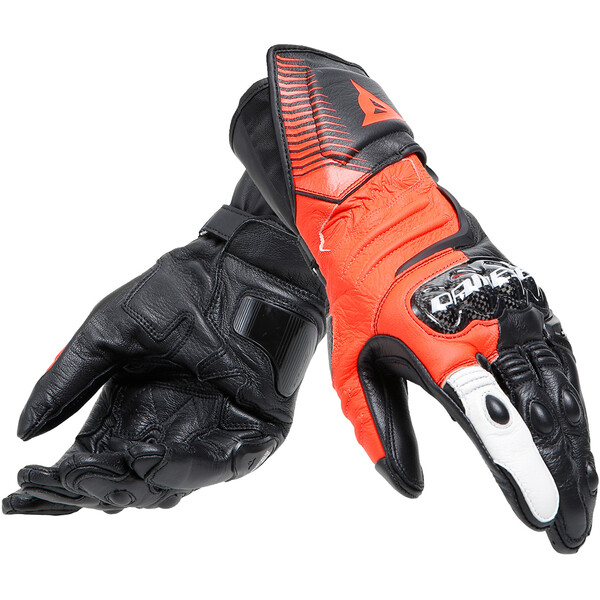 Dainese - Gants Carbon 4 Long Noir / Rouge / Blanc