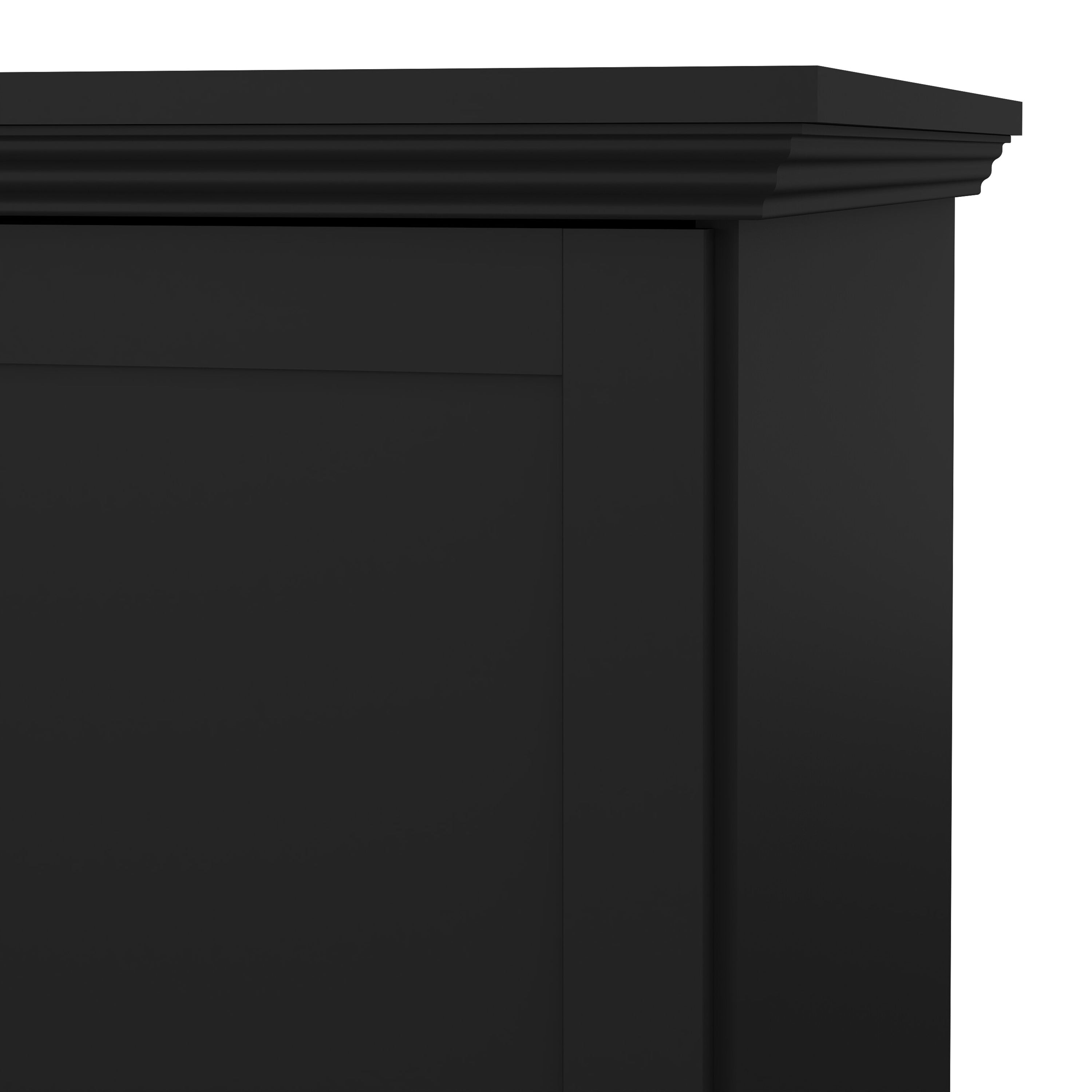 by fonQ basic Cottage Kledingkast - Mat Zwart