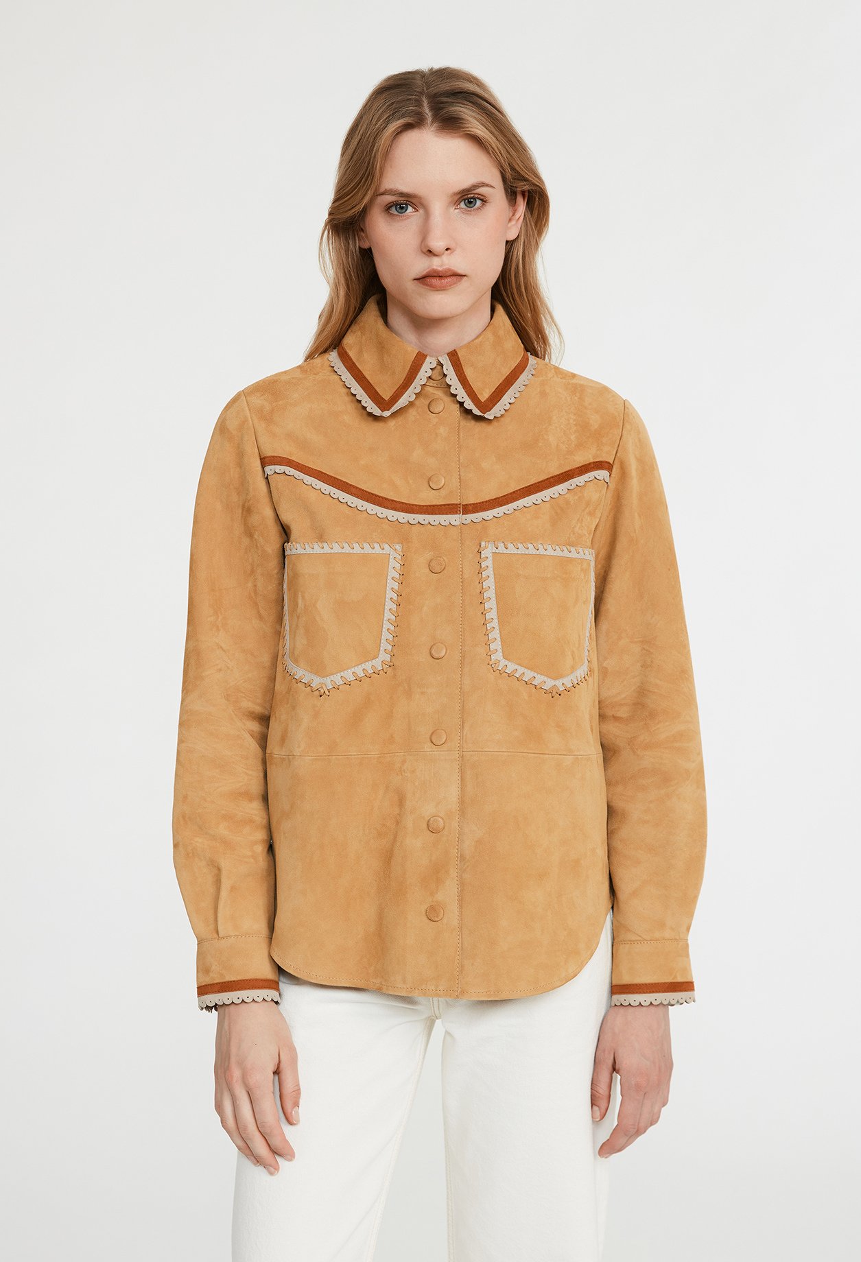 Surchemise suede