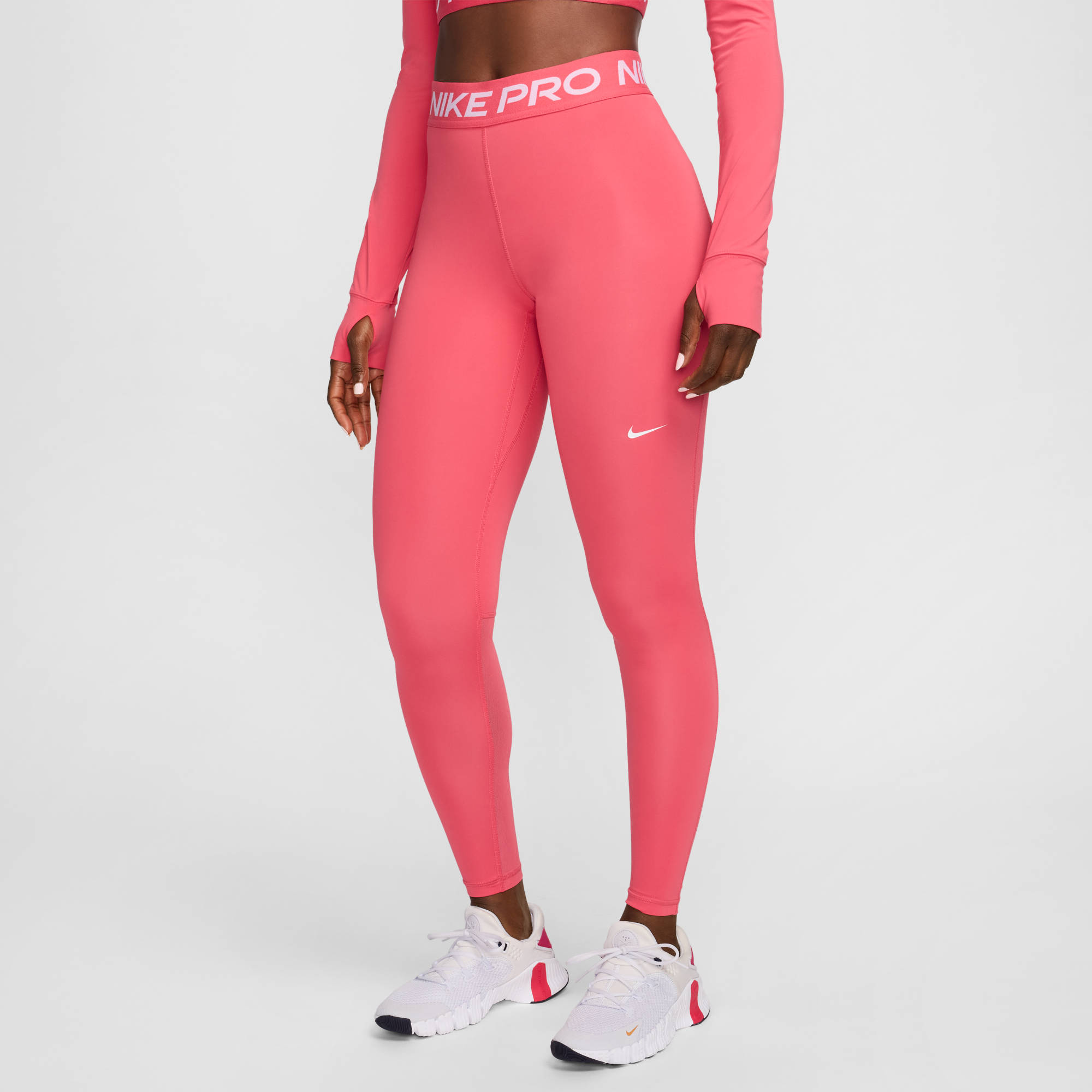 Nike Nike Pro Women"s Mid-Rise Mesh